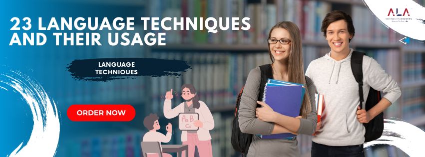 23 Language Techniques and Their Usage